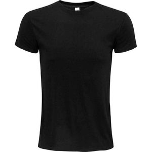 SOLS Unisex Volwassen Epic Organisch T-shirt (Diep zwart)