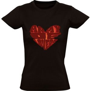 Army of Lovers Dames T-shirt | Valentijnsdag | hartje | liefde | love | relatie