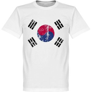 Zuid Korea Flag Football T-shirt - 5XL