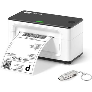 Labelprinter - Labelmaker - 4XL - 72 Labels Per Minuut - Diverse Platform Compatibiliteit - Draagbaar - Wit