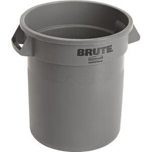 Rubbermaid Brute Container - Rond - 37,9 l - Grijs - Exclusief deksel