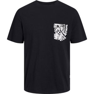 Jack & Jones T-shirt - Regular Fit - Zwart - XXL