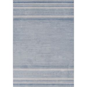 Vercai Rugs Cashmere Collectie - Laagpolig Vloerkleed - Zacht Tapijt met Modern Ontwerp - Polyester - Lichtblauw - 60x100 cm