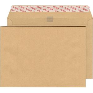 Enveloppen formaat C5 bruin - 500 stuks