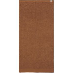 ESSENZA Connect Organic Breeze Handdoek Leather brown - 60x110 cm