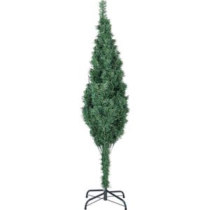 Kunstkerstboom / Kerstboom - 150 x 78 cm - LED - Incl. Voet