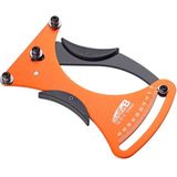 SuperB Spaakspanningsmeter TB-St12 staal oranje/grijs