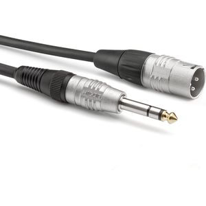 Sommer Cable HBP-XM6S-0150 XLR-Jack Cable 1.5m (Black) - Audio kabel