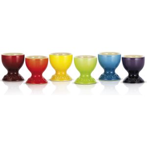 Le Creuset Set Van 6 Eierdopjes Regenboog Kleuren