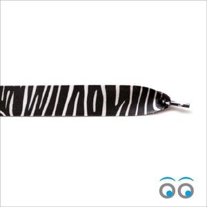 Schoenveters - Veters - Sneakerveters - Zebra - 130cm - 1 Paar