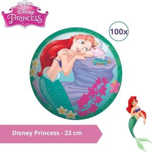 Bal - Voordeelverpakking - Disney Princess - 23 cm - 100 stuks