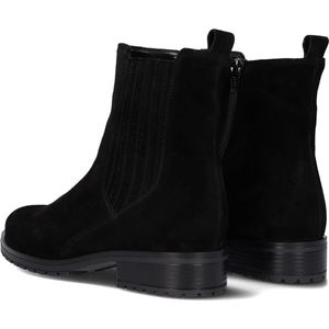 Gabor 792.1 Enkellaarsjes - Enkelboots met rits - Dames - Zwart - Maat 38,5