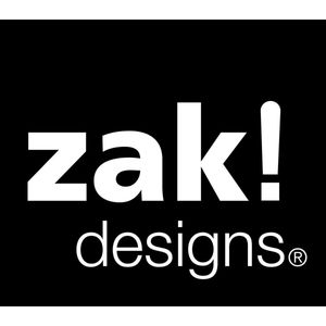 Zak!Designs Onderzetter - Voor Glas - Zwart - Set van 4 stuks