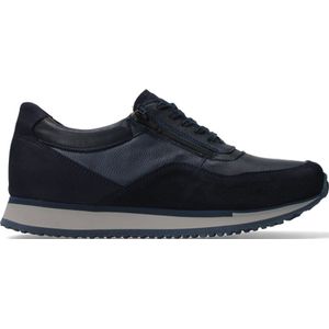 Wolky Shoe > Heren > Sneakers e-Runner marineblauw combi leer