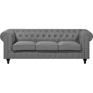 CHESTERFIELD L - Chesterfield bank - Lichtgrijs - Polyester