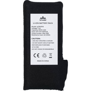 Heat Experience - Batterij voor verwamrde kleding - 6000mAh