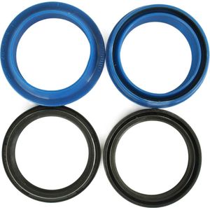 Enduro Bearings FK-6617 Afdichtingsset for Rockshox 40mm, blauw/zwart