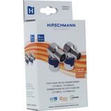 Hirschmann KOKWI 5 + KOSWI 5 SET IEC Coax plug 4G LTE Proof Kabelkeur