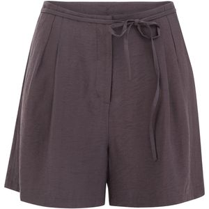 WE Fashion Dames Short met plooidetail