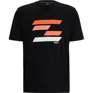 Boss 3 T-shirt Met Korte Mouwen Zwart M Man