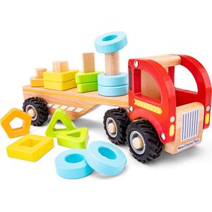 New Classic Toys Houten Vrachtwagen met Vormen