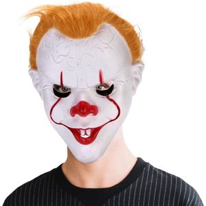 Halloween Masker - Killer Clown Masker - Halloween Kostuum / Costume - Volwassenen - Enge Verkleedkleding Volwassenen