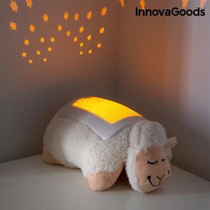 InnovaGoods Knuffelschaap met LED Projector