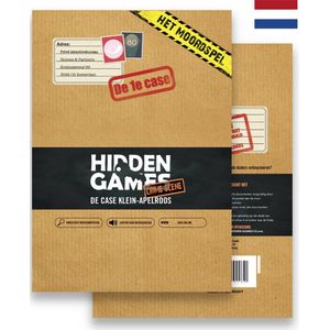 Hidden Games - De Zaak Klein Apelroos - Escape Room Detective Spel - Breinbreker voor 1-6 Spelers