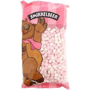 Smikkelbeer Mini Marshmallows Mallows - 1KG - Grootverpakking