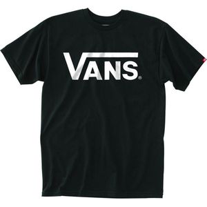 Vans Classic Heren T-shirt - Black/White - Maat S