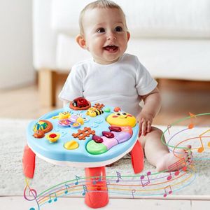 LINFUN KIDS® Speeltafel - Activiteiten Tafel - Speeltafel Voor Kinderen - Cadeau Kind - Activiteitentafel - Speeltafel Baby - Activity Tafel Baby - Montessori Speelgoed - Educatief Speelgoed