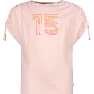 Like Flo - T-shirt Grace sorbet roze - Sorbet - Maat 110