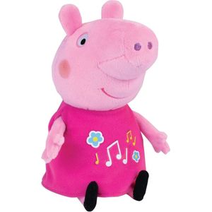 Peppa Pig Knuffel - lichtgevend en met muziek - 25 cm