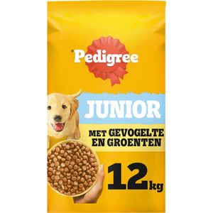 Pedigree - Junior - Hondenbrokken - Gevogelte en Groenten - 12kg