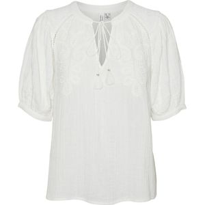 VERO MODA VMKISY 2/4 SLEEVE BLOUSE WVN BTQ Dames Top - Maat M