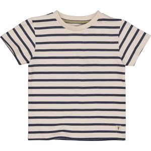 Jongens t-shirt - Mael - AOP blauw gestreept