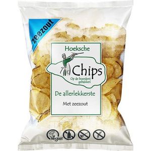 Hoeksche Chips Zeezout - Zak 150 gram
