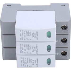 3P DC-Overspanningsbeveiliging Snelle Reactie-afleider Apparaat 1000 V 20KA-40KA PV-huis .