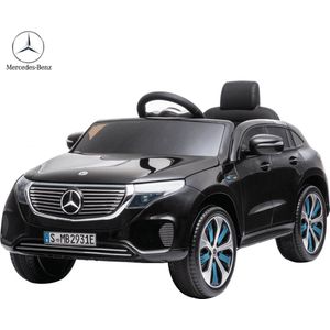 Mercedes EQC400 Elektrische Kinderauto - 1 tot 6 jaar - 12 Volt - Zwart