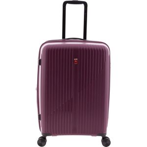 Gladiator Calypso Middelgrote Expandable Koffer met TSA slot - 63 cm - 64/70 liter - Bordeaux Rood