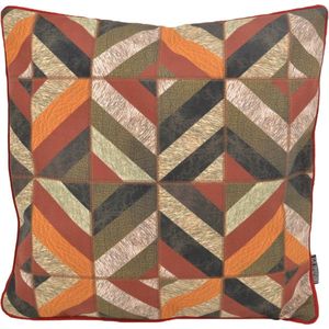 Sierkussen Stripe Patchwork #1s-s45 x 45 cms-sPolyester