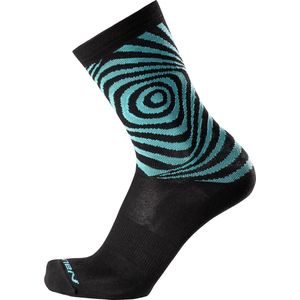 Nalini - Unisex - Fietssokken Winter - Warme Wielrensokken - Thermo - Zwart - Blauw - NEWCOOLMAXSOCKS - XXL