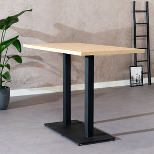 Bronx71® Bartafel Nils melamine eiken 160 x 80 x 109 cm