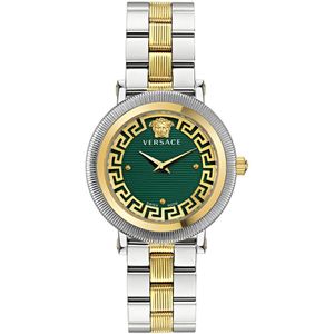 Versace Greca Flourish VE7F00523 Horloge - Staal - Multi - Ø 35 mm