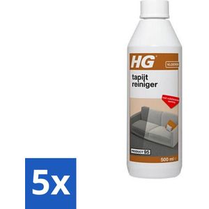 HG Tapijtreiniger 500 ml - Bulkverpakking - 5 stuks