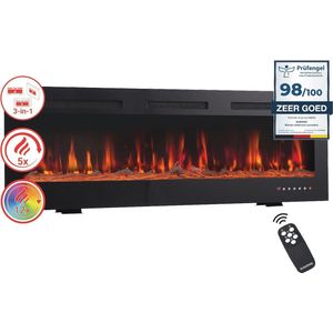 Elektrische 3-in-1 Haard met 3D Vlameffect en Afstandsbediening - 42 inch