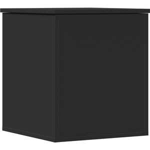 vidaXL-Opbergbox-40x42x46-cm-bewerkt-hout-zwart