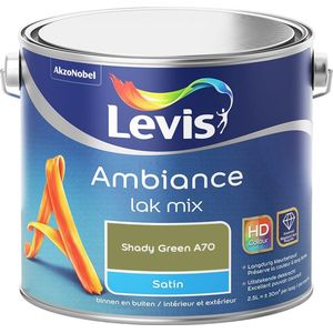 Levis Ambiance Lak Satin Mix - Shady Green A70 - 2,5 L