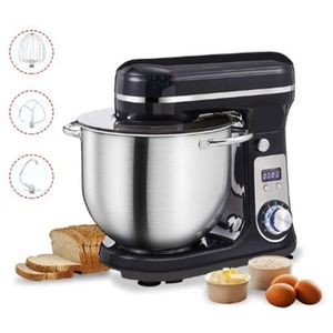 Keukenmachine - Foodprocessor - Keukenmixer - Stille Motor - 6-Speed - Kneedmachine - 6 snelheidsinstellingen - 6L
