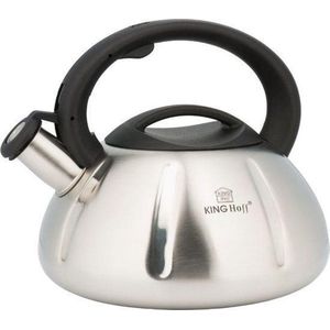 Kinghoff 3290 fluitketel - 3L - RVS - alle warmtebronnen